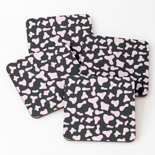 Item preview, Pink Cow Pattern on Black Cow | Holstein Cow Pattern designed and sold by PatternPen.