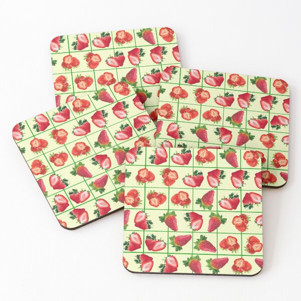 Item preview, Strawberries pattern designed and sold by Gaspar Avila.