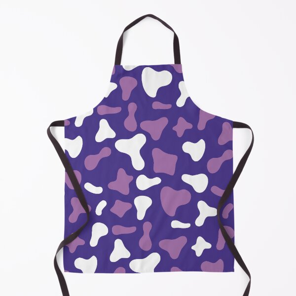 Item preview, Patrón de vaca violeta y blanca sobre vaca morada | Patrón de vaca Holstein designed and sold by PatternPen.