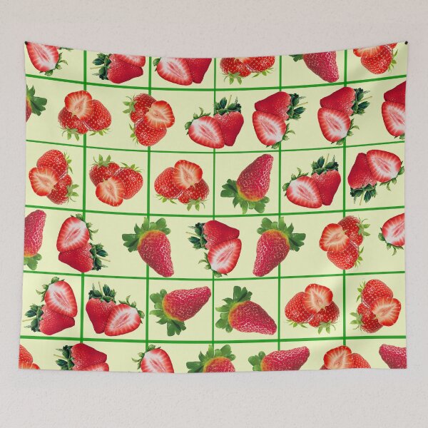 Item preview, Strawberries pattern designed and sold by Gaspar Avila.