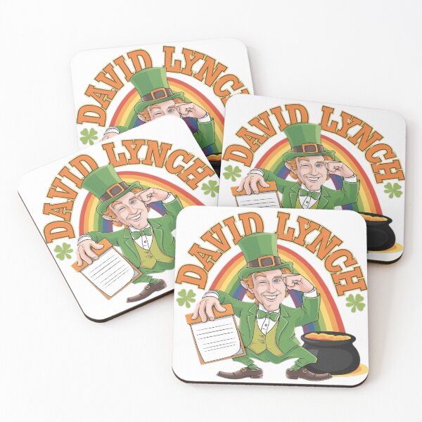 Item preview, David Lynch Irish Leprechaun Art - St. Patrick’s Day Rainbow and Gold Design designed and sold by piak-store.