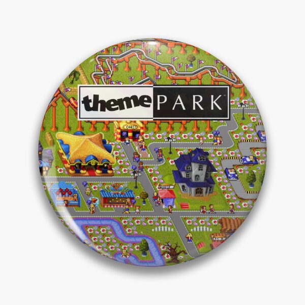 Item preview, Theme Park Bullfrog Fan Print designed and sold by hangman3d.