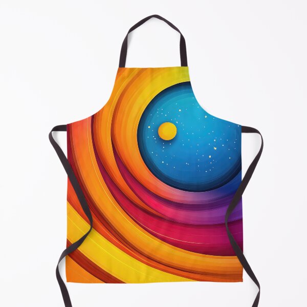 Item preview, Cosmic Rainbow Portal - Modern Space Art designed and sold by TheSillySartor.