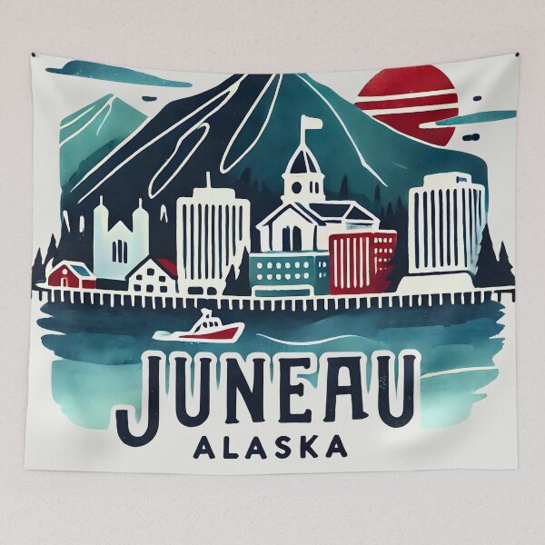 Item preview, Juneau Alaska designed and sold by HowToCanadian.