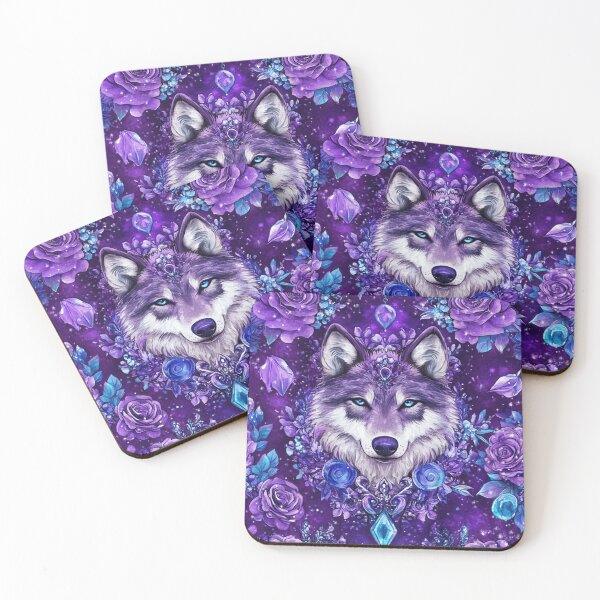 Item preview, Vintage Wolfdog Print designed and sold by Nocturne  Paws.
