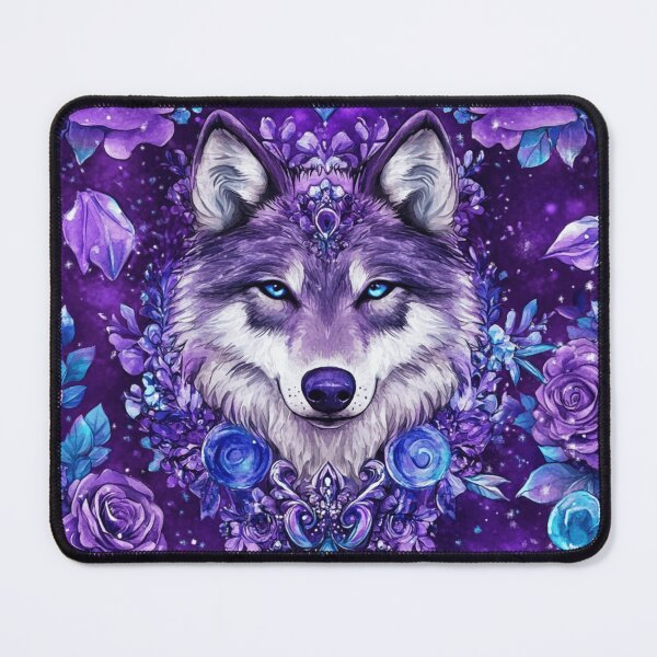 Item preview, Vintage Wolfdog Print designed and sold by Nocturne Paws.