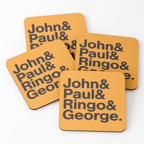 Item preview, John Paul Ringo George designed and sold by BandLineups.