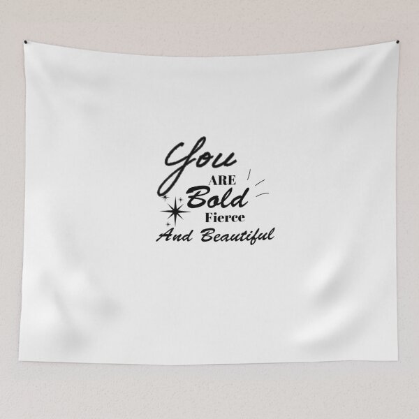 Item preview, "Bold, Fierce, and Beautiful" designed and sold by ingolekiran.