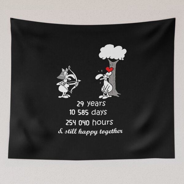 Item preview, 29th Wedding Anniversary Funny Gift For Husband Wife 29 Years Together 29th Year Of Marriage Humorous Couple Matching designed and sold by FunnySunny T-Shirts.