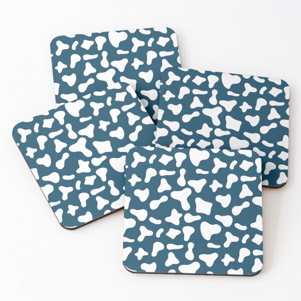 Item preview, White Cow Pattern On Royal Blue Cow | Holstein Cow Pattern designed and sold by PatternPen.