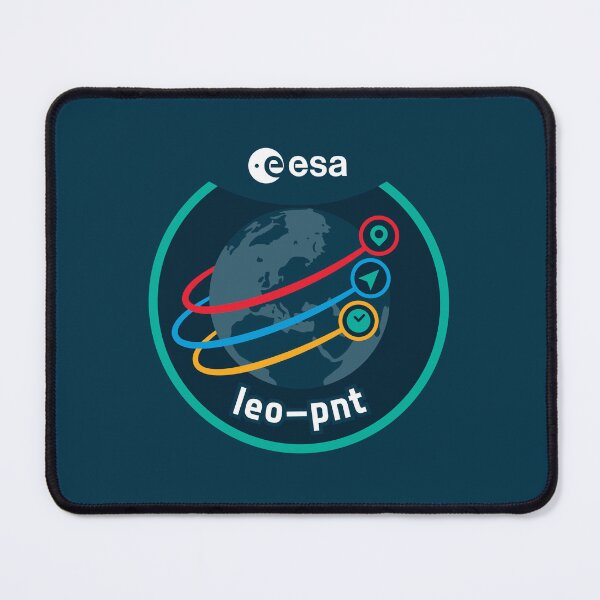 Item preview, LEO-PNT Mission Patch - ESA Navigation Pioneer designed and sold by MeetinSpace.