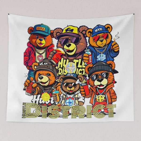 Item preview, The Hustle District  designed and sold by KHustle.