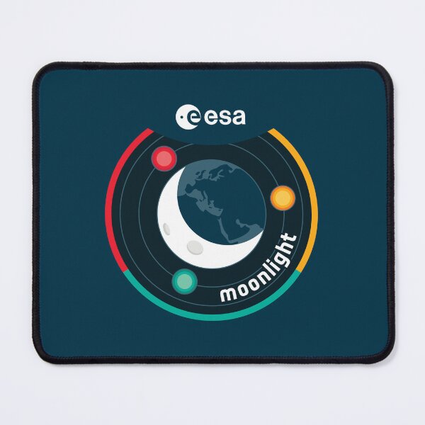 Item preview, Moonlight Mission Patch - ESA Lunar Communications Pioneer designed and sold by MeetinSpace.