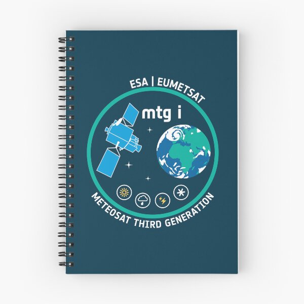 Item preview, MTG-I Mission Patch - ESA Next-Gen Weather Satellite designed and sold by MeetinSpace.