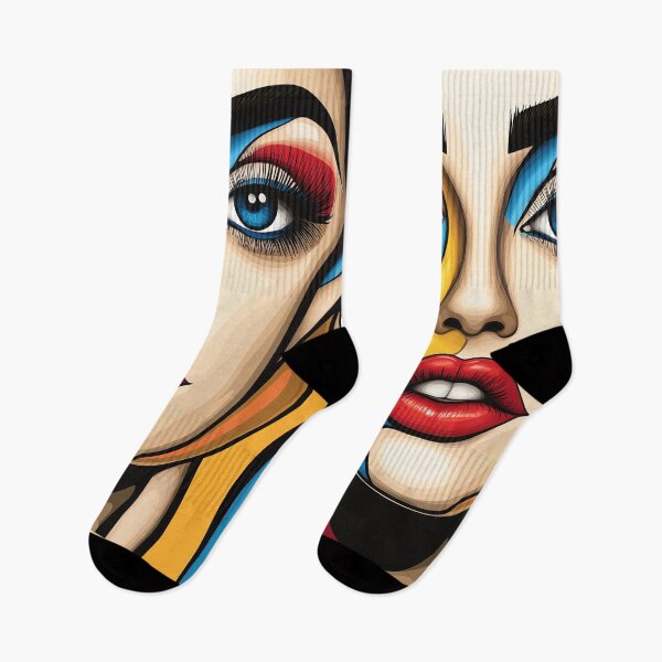 Item preview, Pop Art Portrait - Modern Fashion Face designed and sold by TheSillySartor.