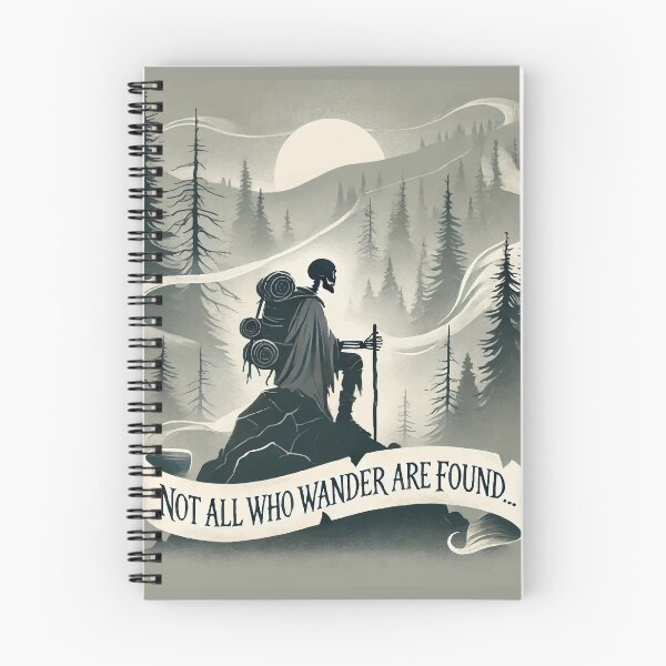 Item preview, Not All Who Wander Are Found... designed and sold by onioceans.