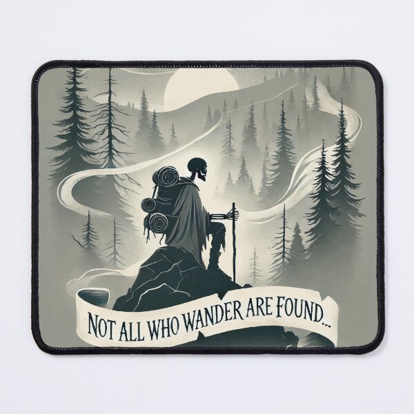 Item preview, Not All Who Wander Are Found... designed and sold by onioceans.