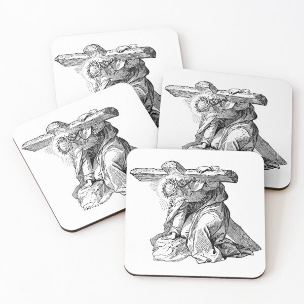 Item preview, Jesus Carrying the Cross – Catholic Devotional Art designed and sold by Beltschazar.