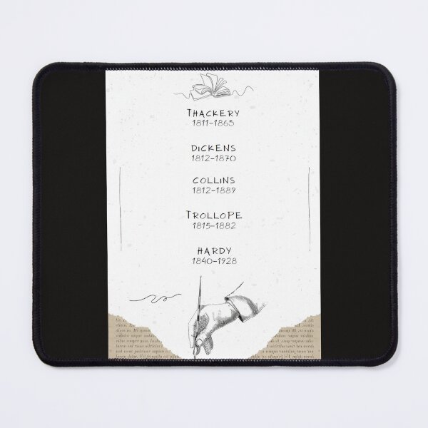 Item preview, 19-Century Male Authors designed and sold by LiteraryLoves.