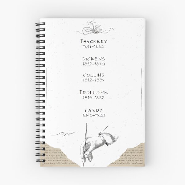 Item preview, 19-Century Male Authors designed and sold by LiteraryLoves.