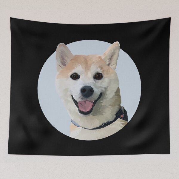 Item preview, Pet Dog portrait 7 designed and sold by Craftsanity.