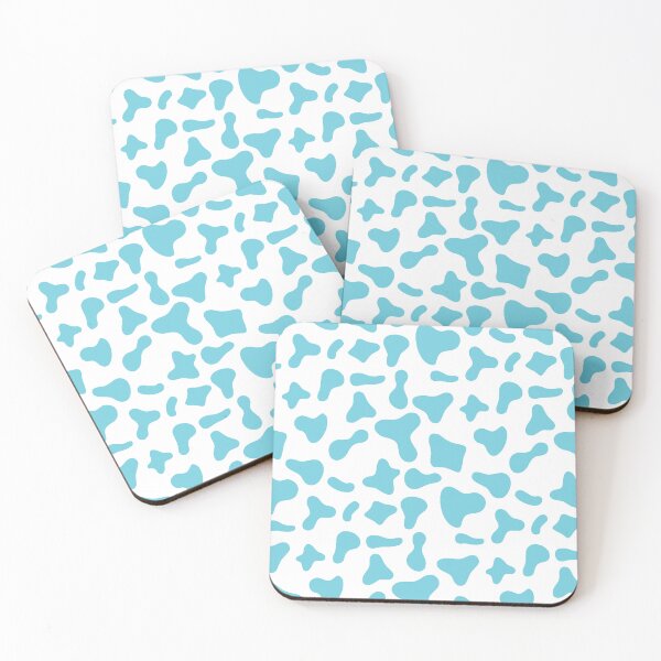 Item preview, Light Blue Cow Pattern On White Cow | Holstein Cow Pattern designed and sold by PatternPen.