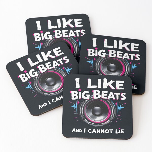 Item preview,  I Like Big Beats and I Cannot Lie: Funny Music Design designed and sold by Jollys-ArtShop.