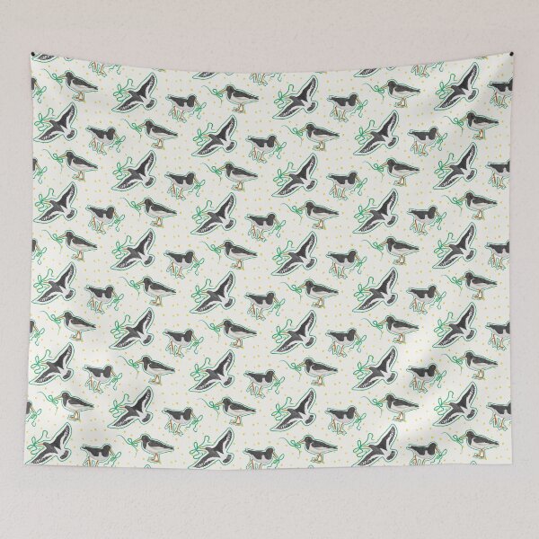 Item preview, Oystercatchers designed and sold by Scrabbly Doodles.