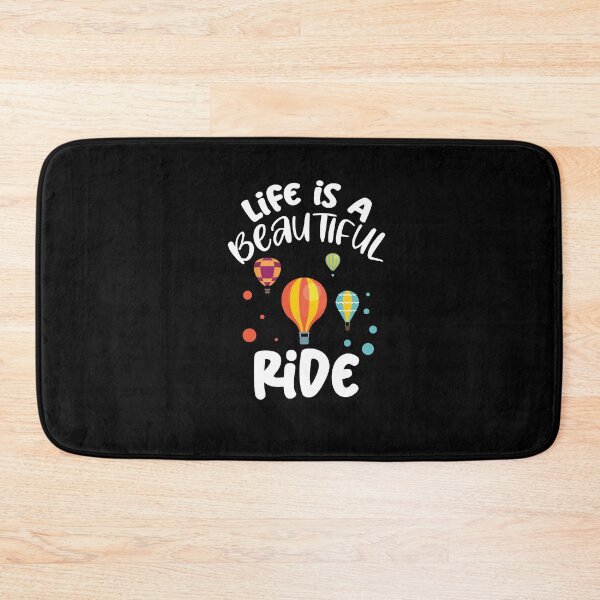 Item preview, Life Is A Beautiful Ride Hot Air Balloon Loosen Up Lighten Up Day designed and sold by Dressed For  Duty.