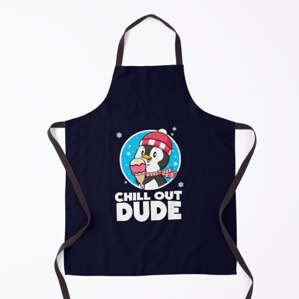 Item preview, Super chill penguin say's "Chillout dude" designed and sold by messy-nessie.