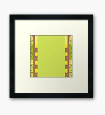 green Framed Print