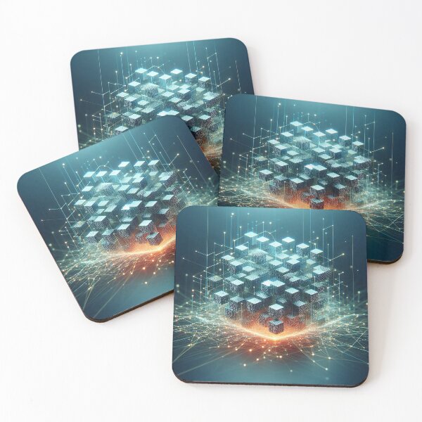 Item preview, Digital cubes pulsating with energy designed and sold by Giuseppe Cammino.