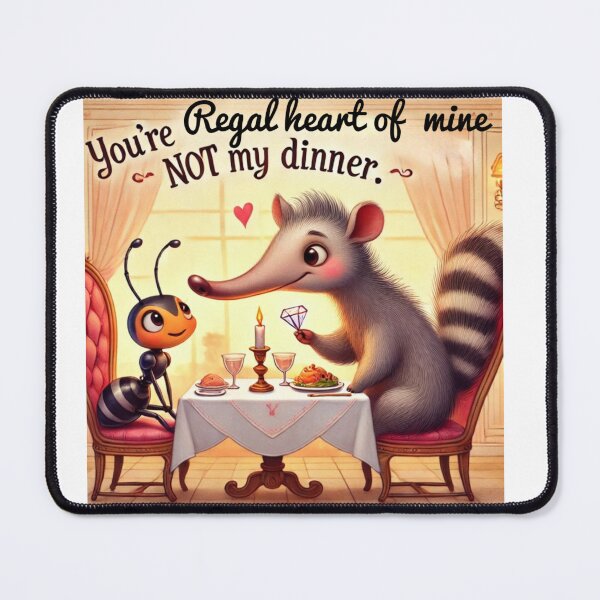 Item preview, Anteater and Ant - Romantic Dinner designed and sold by DamioPolArt.
