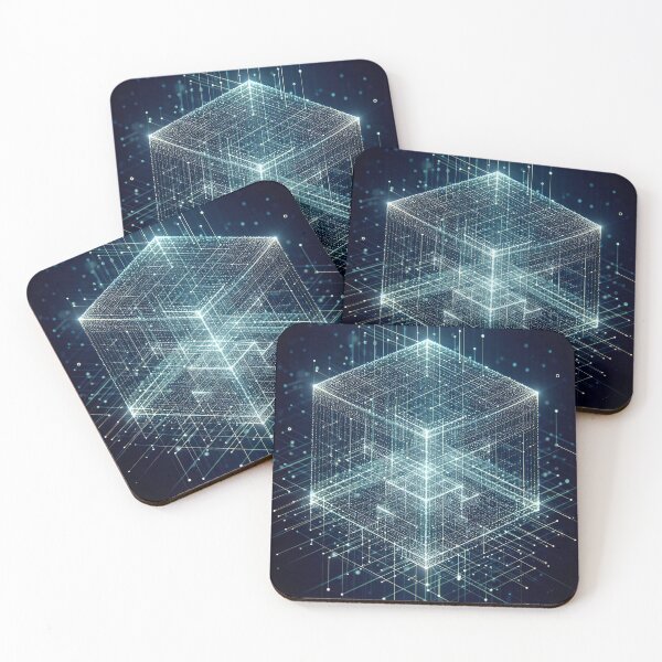 Item preview, Digital cubes pulsating with energy designed and sold by Giuseppe Cammino.