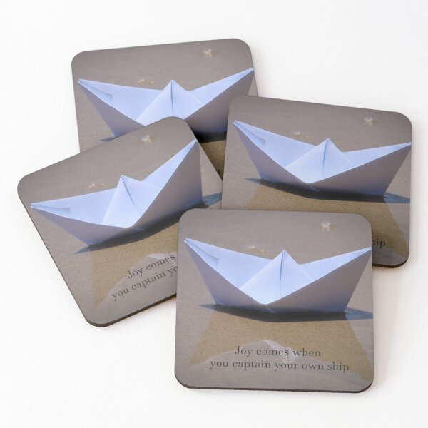 Item preview, Joy comes when you captain your own ship designed and sold by MacLittle.