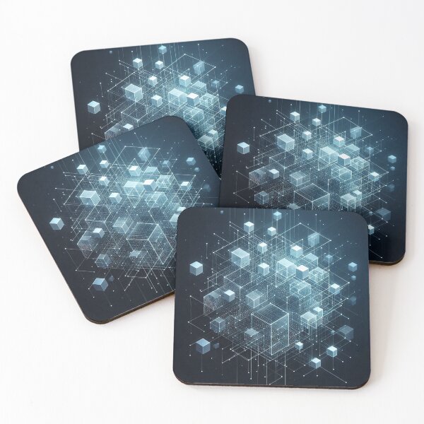 Item preview, Digital cubes pulsating with energy designed and sold by Giuseppe Cammino.