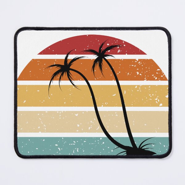 Item preview, palm trees against the rainbow sky designed and sold by Periush.