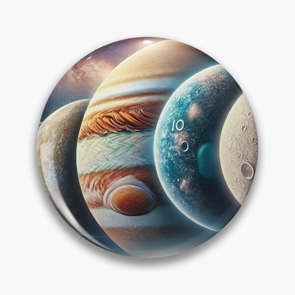 Item preview, Jupiter's Majestic Moons designed and sold by GlassPenny.
