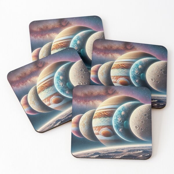 Item preview, Jupiter's Majestic Moons designed and sold by GlassPenny.