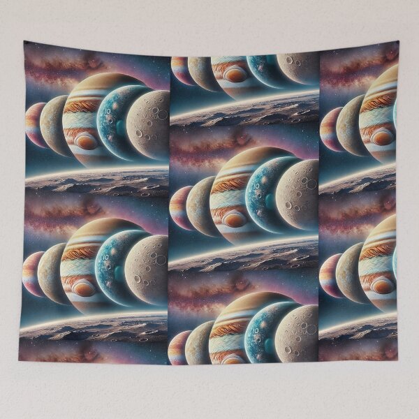 Item preview, Jupiter's Majestic Moons designed and sold by GlassPenny.