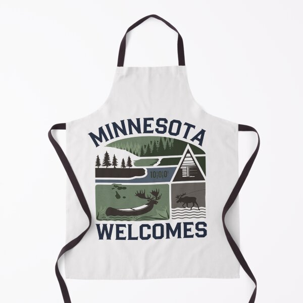 Item preview, Minnesota Welcomes Flag Map Minneapolis, Lake Superior designed and sold by AnimalsDH305.