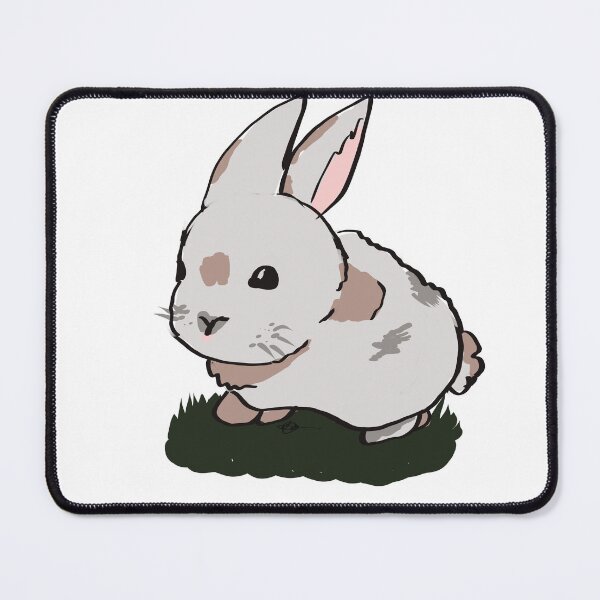 Item preview, Rabbit on grass designed and sold by MysticRacoon6.