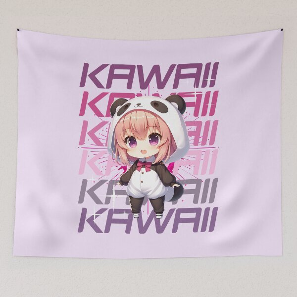 Item preview, Kawaii Chibi Anime Panda designed and sold by Ultimate-Rabbit.