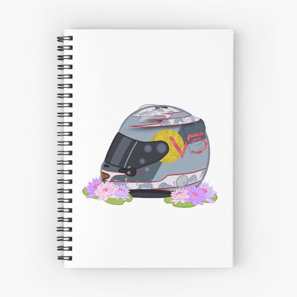 Item preview, Sebastian Vettel 2010 Race of Champions Helmet With Flowers designed and sold by OriDraws.