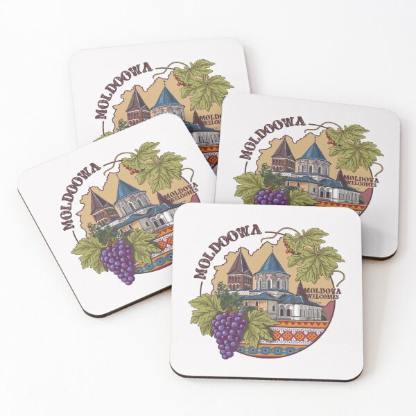 Item preview, Moldowa Welcomes Flag Map Chisinau, Cricova vineyards designed and sold by AnimalsDH305.