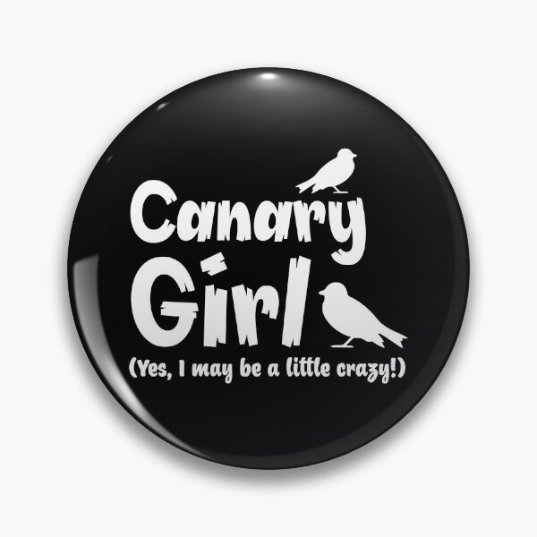 Item preview, Canary Girl (yes, I may be a little crazy) designed and sold by jazzydevil.