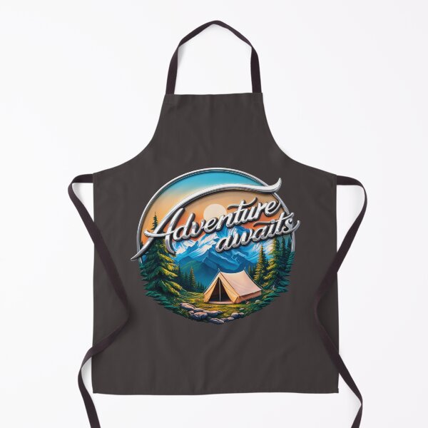 Item preview, Adventure awaits camping lover designed and sold by soma5.
