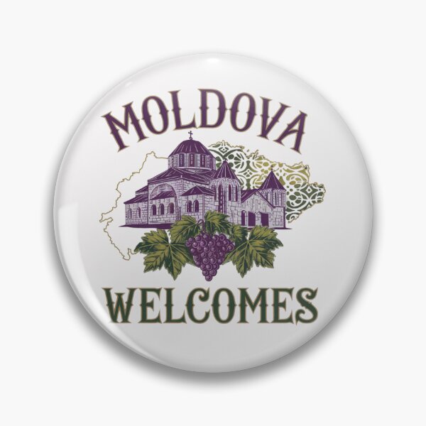 Item preview, Moldowa Welcomes Flag Map Chisinau, Cricova vineyards designed and sold by AnimalsDH305.
