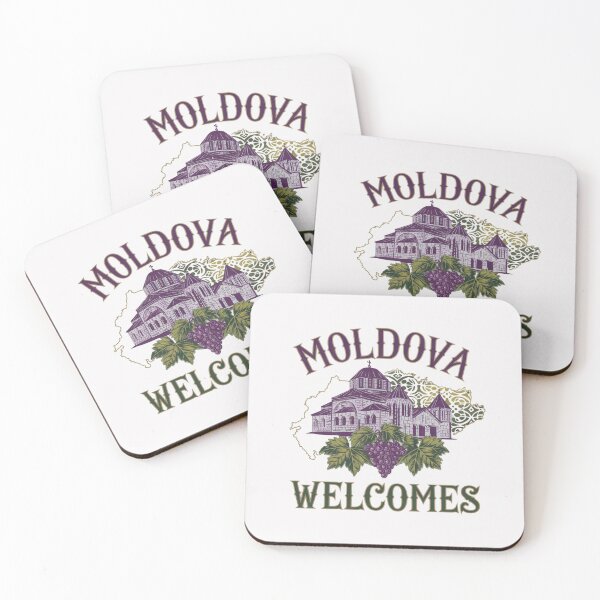 Item preview, Moldowa Welcomes Flag Map Chisinau, Cricova vineyards designed and sold by AnimalsDH305.