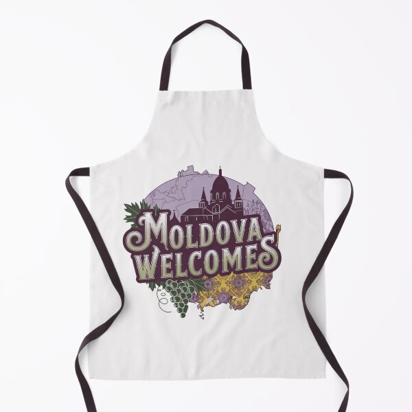 Item preview, Moldowa Welcomes Flag Map Chisinau, Cricova vineyards designed and sold by AnimalsDH305.